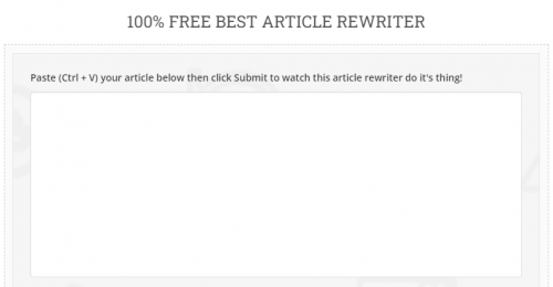 Best Article Rewriter Tool Free for you